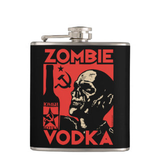 Flacon de vodka de zombi