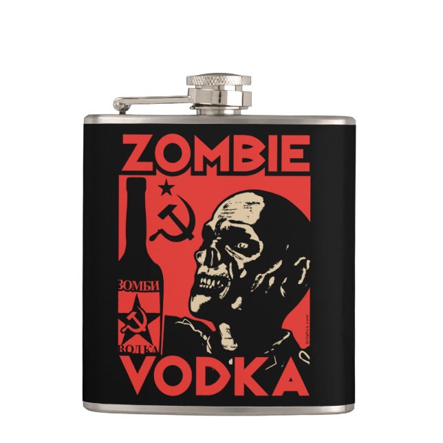 Flacon de vodka de zombi (Devant)