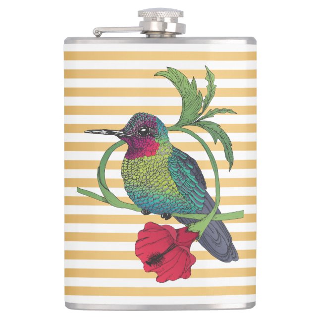 Flacon d'illustration Colibri Bird Gold Stripes (Devant)