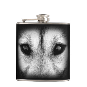 Flacon Husky Custom Husky Wolf Pup Boire Flacon