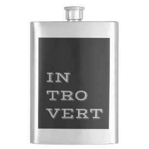 Flacon introverti gris