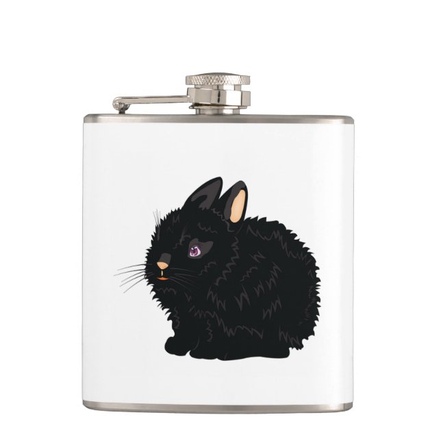 Flacon Lapin Noir (Devant)