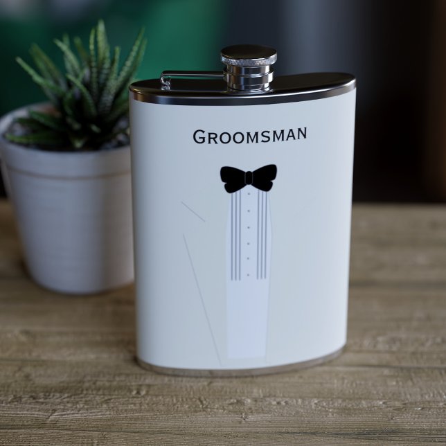 Flacon Mariage de la Cravate Groomsman Bow Tuxedo (Créateur téléchargé)