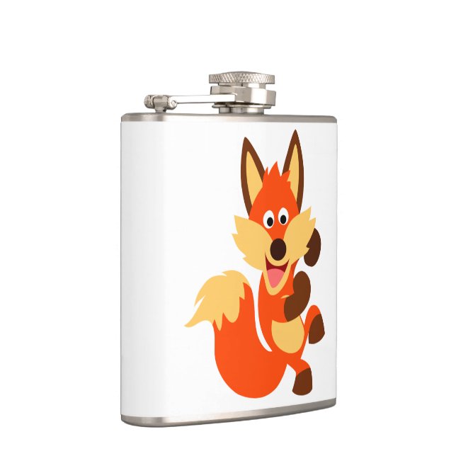 Flacon mignon de hanche de Fox de bande dessinée (Droite)