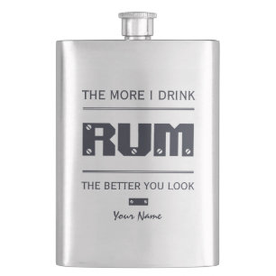 Flacon monogramme personnalisé RUM