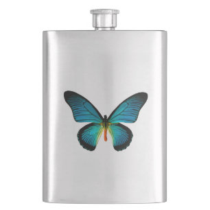 Flacon papillon bleu