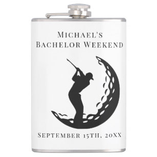Flacon personnalisé   Bachelor Golf Week-end