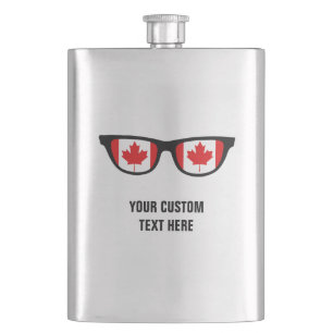 Flacon personnalisé des couleurs canadiennes