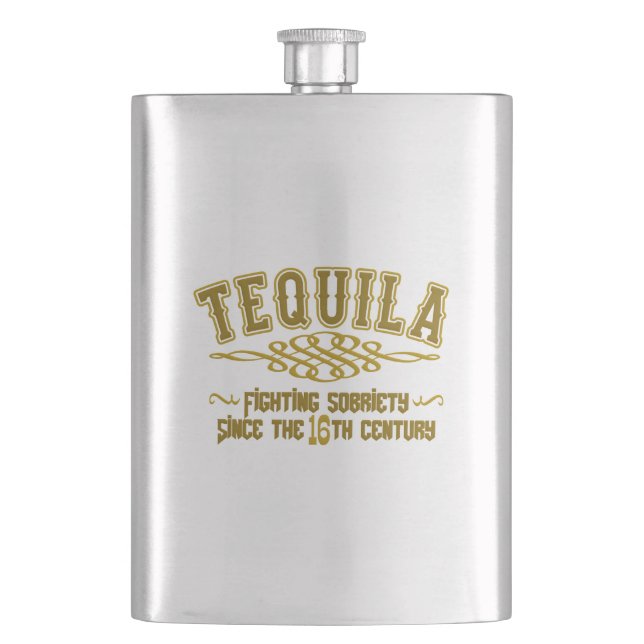 Flacon personnalisé TEQUILA (devant)
