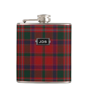 Flacon plat traditionnel Clan Stewart Tartan