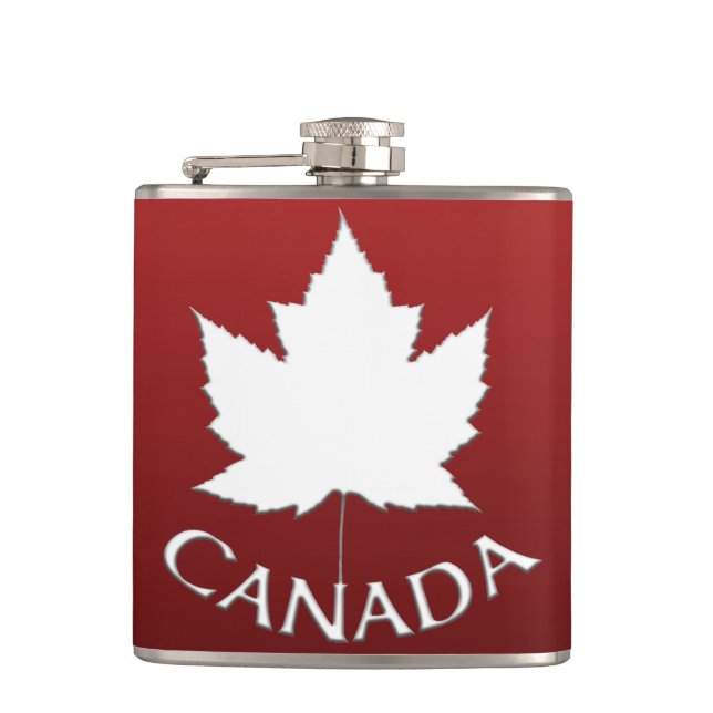 Flacon souvenir Canada Drapeau de boisson Flacon c (Devant)