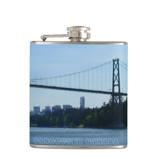 Flacon souvenir de Vancouver personnalisé Flacon d (Devant)