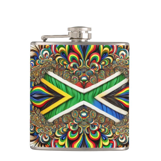 Flacon spécial aux couleurs sud-africaines (Devant)