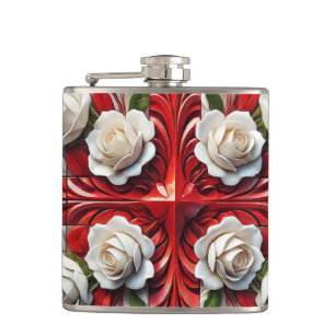 Flacon spécial avec design Rose anglais