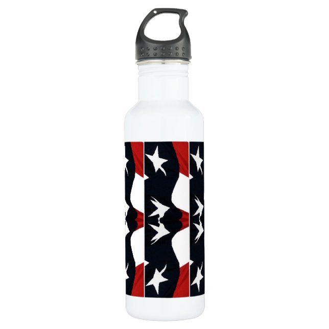 Flag Abstract 710 Ml Water Bottle (Front)