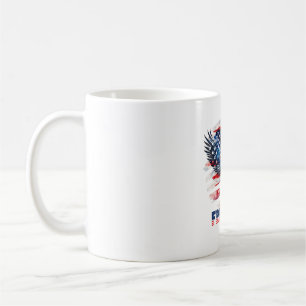 Flag and eagle of the United States.Freedom. Coffee Mug