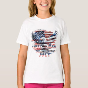 Flag and eagle of the United States. Independence T-Shirt