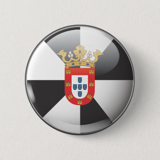 Flag and shield of Ceuta 2 Inch Round Button