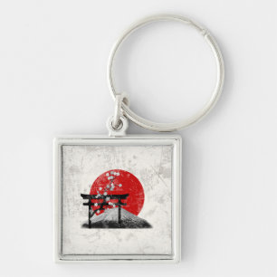 Flag and Symbols of Japan ID153 Keychain