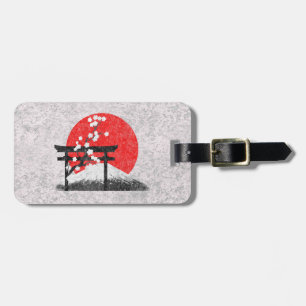Flag and Symbols of Japan ID153 Luggage Tag
