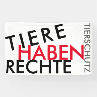 Flag "ANIMAL HAVE RIGHTS" (ANIMAL WELFARE) 2 Banner