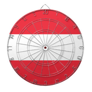 Flag Austria Dartboard
