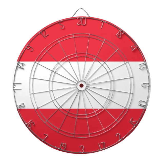 Flag Austria Dartboard (Front)