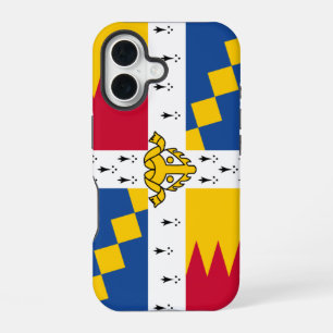 Flag/banner of Arms of Birmingham, England iPhone 16 Case