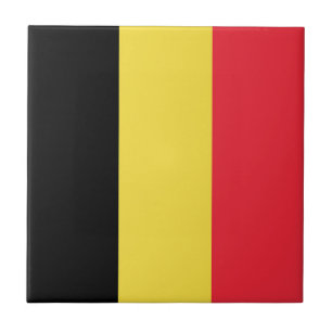 Flag Belgium Tricolor Tile