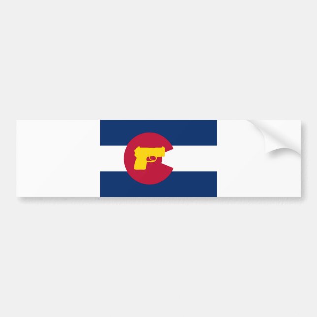 Flag Bumper Sticker (Front)
