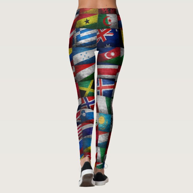 Flag collection leggings (Back)