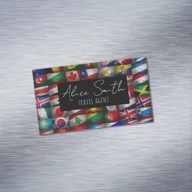 Flag collection 	Magnetic business card (In Situ)