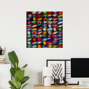Flag collection poster