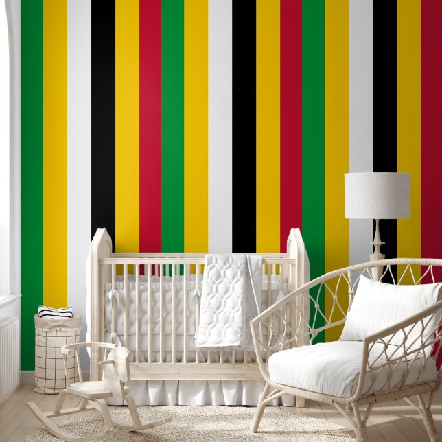 Flag Colours of St. Kitts Wallpaper (Kids)