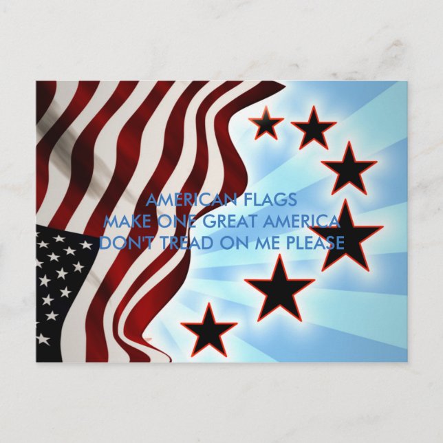 FLAG DAY HAIKU POSTCARD (Front)