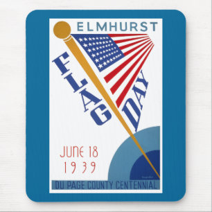 Flag Day Mouse Pad