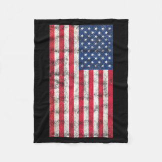 Flag Day USA Independence National Day Gift Parade Fleece Blanket