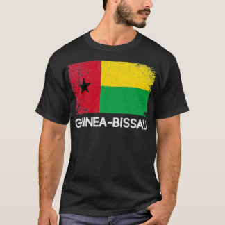 Flag Design Vintage Made In GuineaBissau Gift T-Shirt