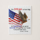 Flag & Eagle Donald J Trump Quote