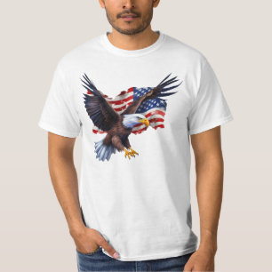 Flag/Eagle - T-Shirt