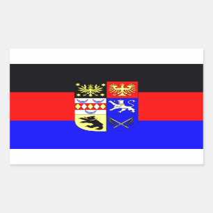 Flag - Flagge - Fahne - Germany East Frisia Sticker