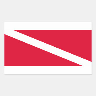 Flag for Diving Sticker