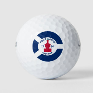 Flag Fort Wayne, Indiana Golf Balls