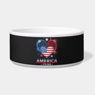 Flag Heart Leopard 1776 2026 July 4th