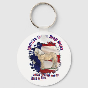 Flag Horse LOGO Keychain