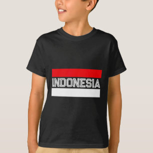 Flag Independence Day Indonesian T-Shirt