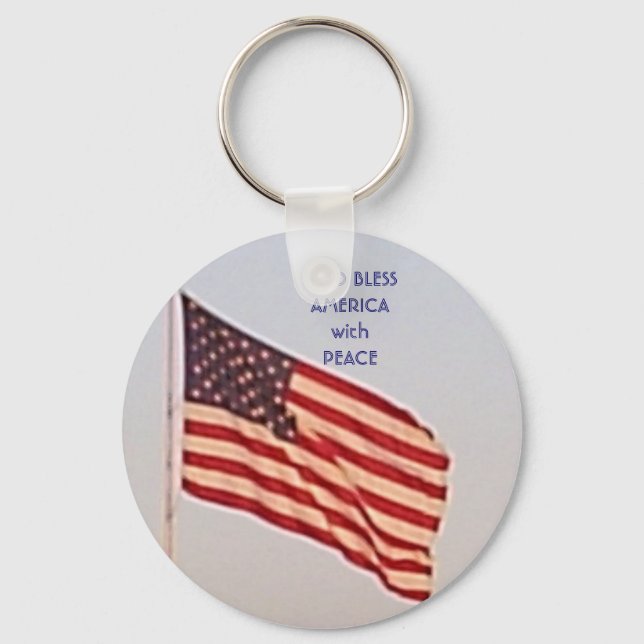 Flag Keychain (Front)
