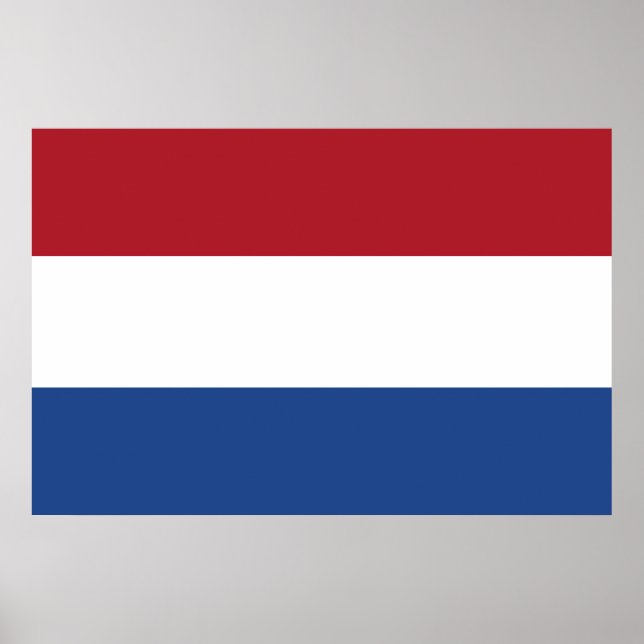 Flag Netherlands Tricolor Poster (Front)