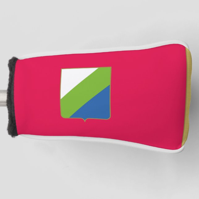 Flag of Abruzzo (Italy)  Golf Head Cover (Front)