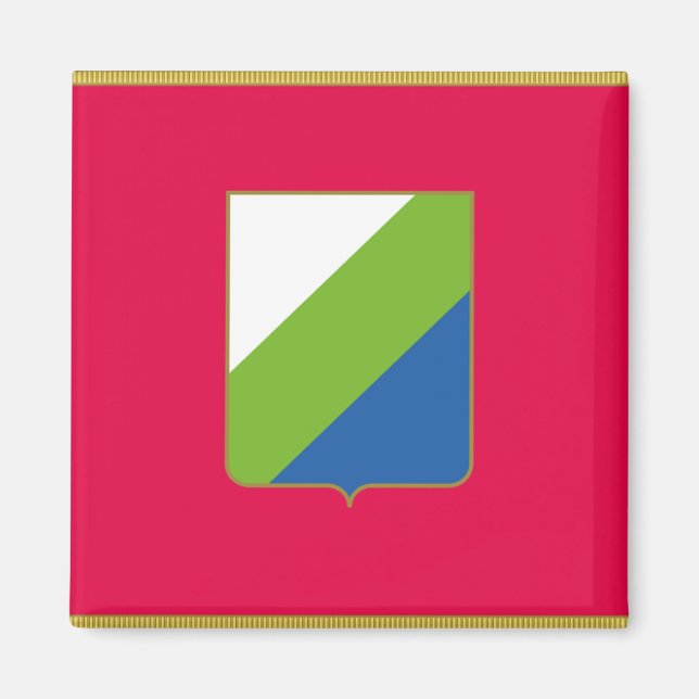 Flag of Abruzzo (Italy)   Magnet (Front)